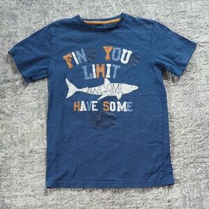 Vertbaudet Shark Graphic T-Shirt Size 12